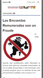 Mobile Screenshot of dineroconencuestas.org