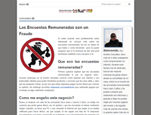 Tablet Screenshot of dineroconencuestas.org